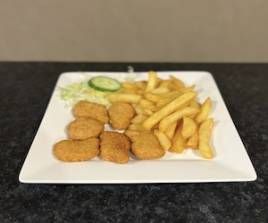 Chicken Nuggets and Chips