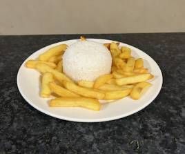 Half Boiled Rice & Half Chips